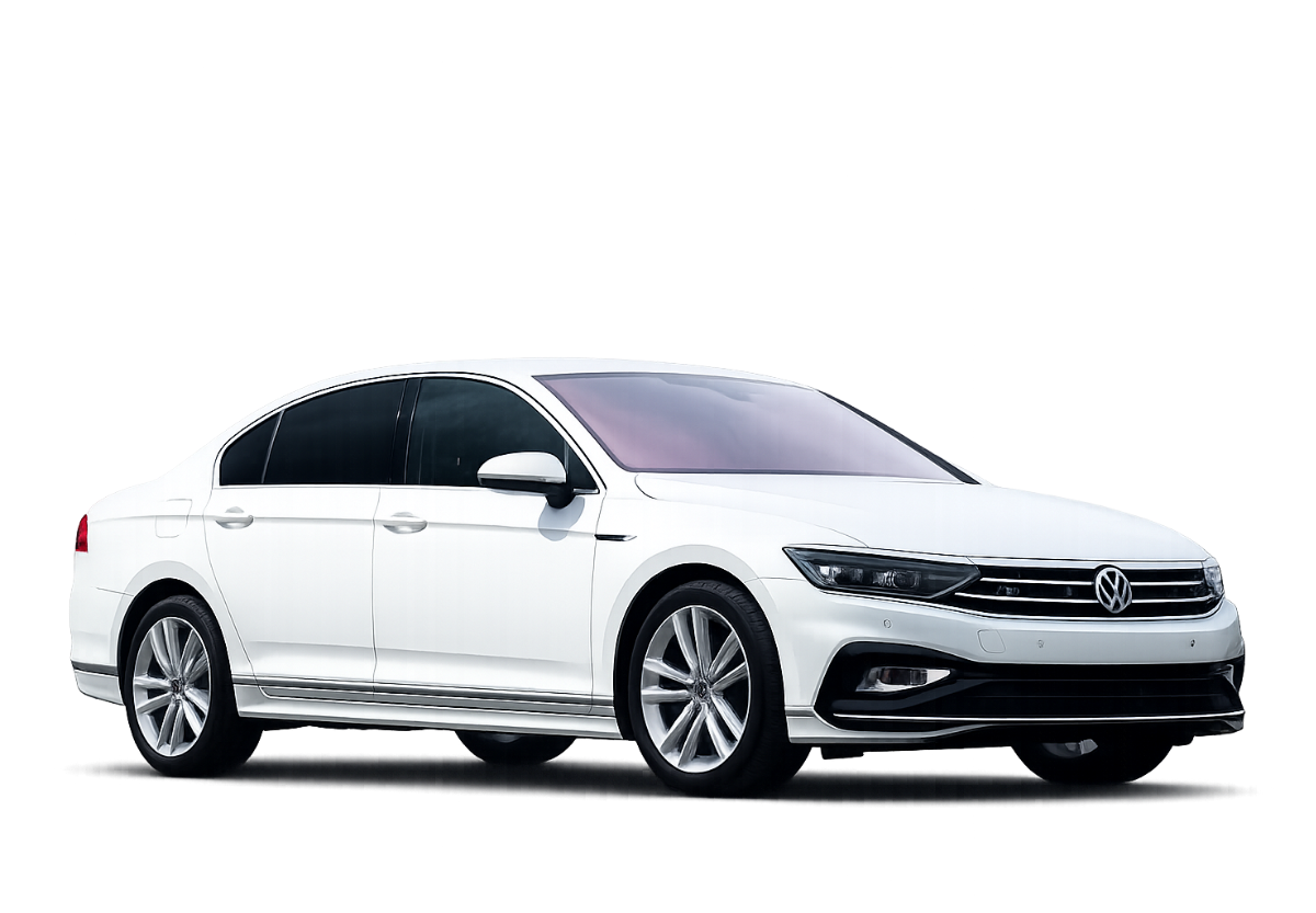 vw passat b8 fotografija beli